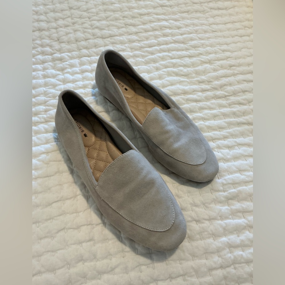 Birdies Women's Soft Gray Vesper Driving Loafers